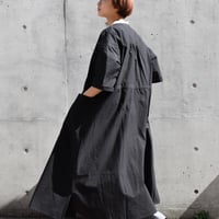 LAITERIE 近江晒タイプライター　コートワンピース