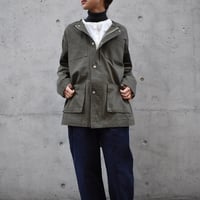 UNIVERSAL TISSU コットンリネンツイル ファティーグブルゾン
