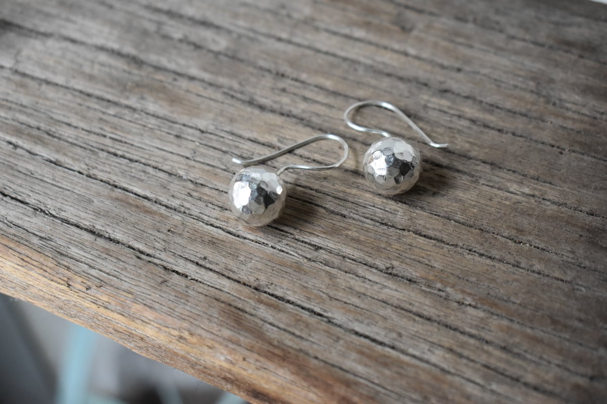 カレンシルバー ピアス ミラーボール | pivoine