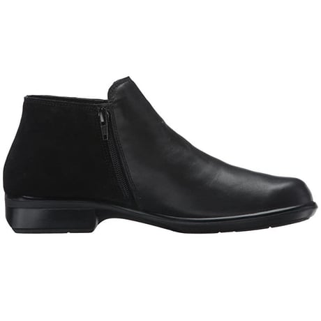 NAOT  HELM  Black Suede Comb.