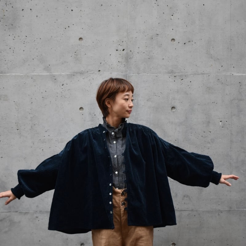 UNIVERSAL TISSU 親子コーデュロイシャーリングブラウス | pivoine