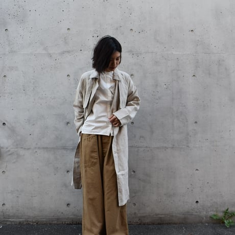 TISSU High Density エフォートレス トレンチコート