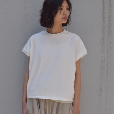 TISSU クラシック天竺コクーンTシャツ