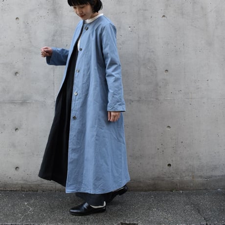 tita  天日ワッシャークルーネックコート
