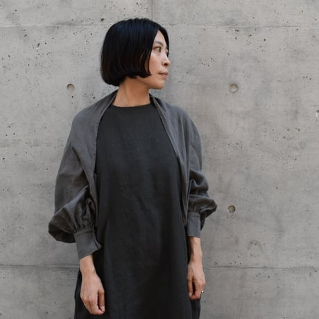 asabito リネンカフスボレロ