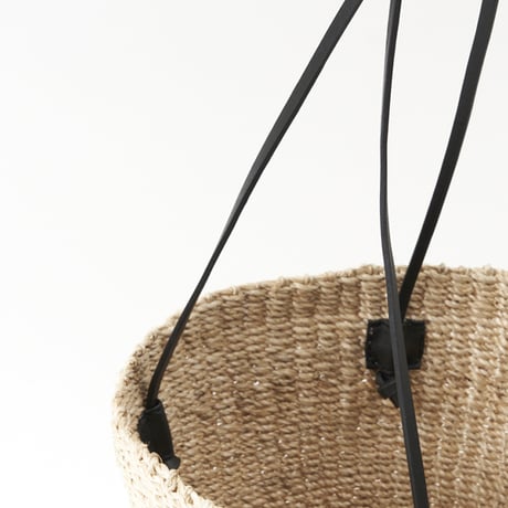 odds LEATHER CORD ABACA BAG
