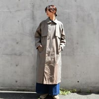 TISSU High Density ツイルコットン エフォートレス トレンチコート