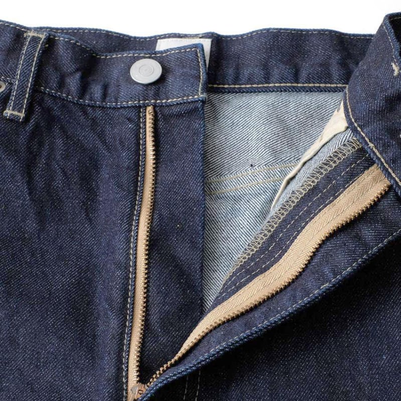 tumugu 12ozヴィンテージデニムワイドパンツ tumugu｜12ozヴィンテージデニム ワイドパンツ ONE WASH - AIDA
