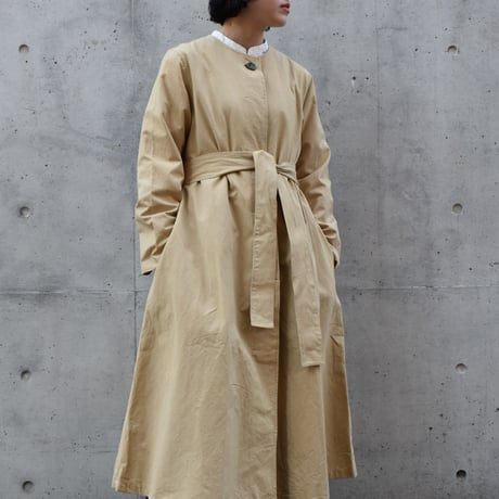 tita  天日ワッシャークルーネックコート