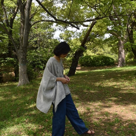 tita リネンリボンタイプルオーバー