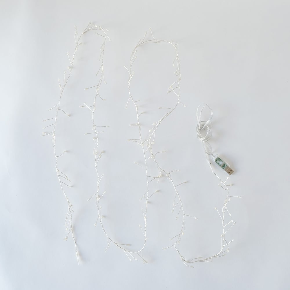 LEDデコレーションライト グロート 2.5m シルバー | pivoine