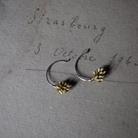 Nakamura Nazuki lavender pierce brass