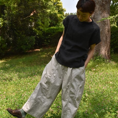 LAITERIE リユールリネン フレンチスリーブプルオーバー