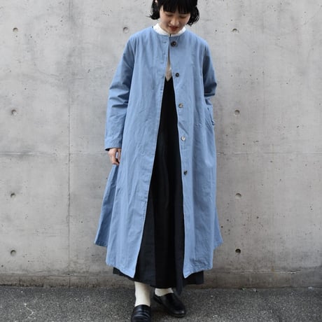 tita  天日ワッシャークルーネックコート
