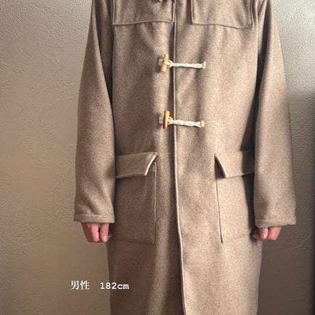 tita メルトンハイネックダッフルコート　men's