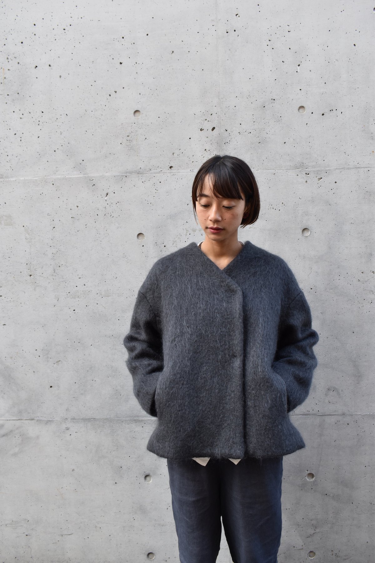 jself シャギーブルゾン jself シャギーブルゾン