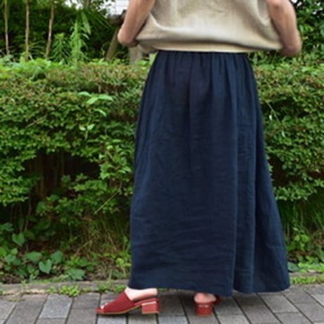 DAYS 東炊きリネンギャザースカート
