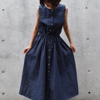 DIARIES スナップボタンノースリーブワンピース