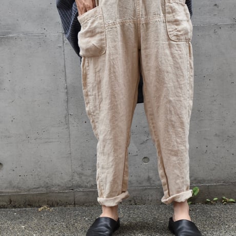 tumugu ソリトリネンパンツ SS