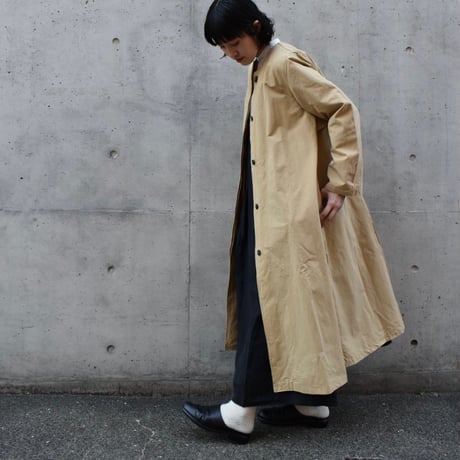 tita  天日ワッシャークルーネックコート