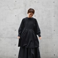 doux bleu インドレースチュニックブラウス