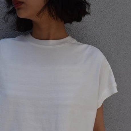 TISSU クラシック天竺コクーンTシャツ