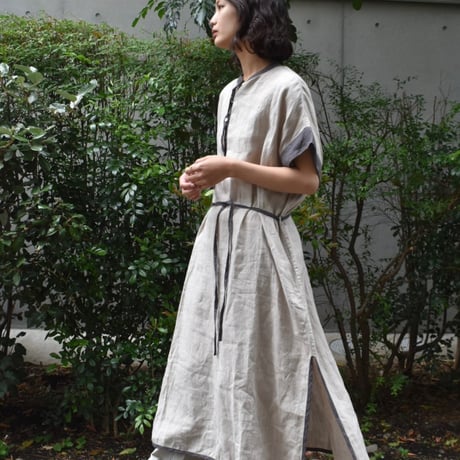 nuu 比翼カラーワンピース