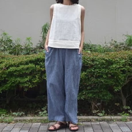YARRA ゆらぎちぢみパンツ