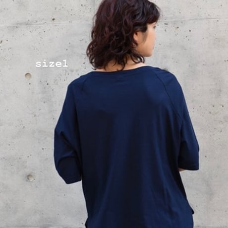 UNIVERSAL TISSU 接触冷感天竺ラグランTシャツ