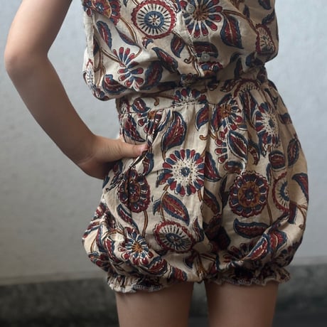 tita ハンドプリントバルーンパンツ kids