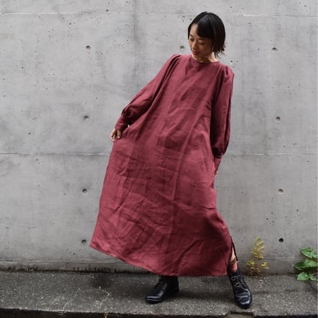 asabito タックスリーブワンピース