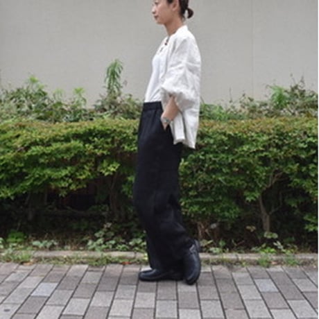YARRA リネン8分丈パンツ
