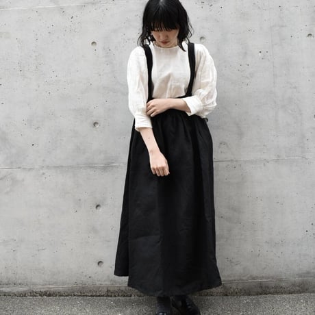 tita ロングエプロンワンピース