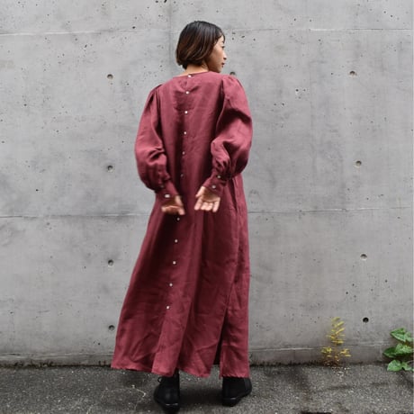 asabito タックスリーブワンピース