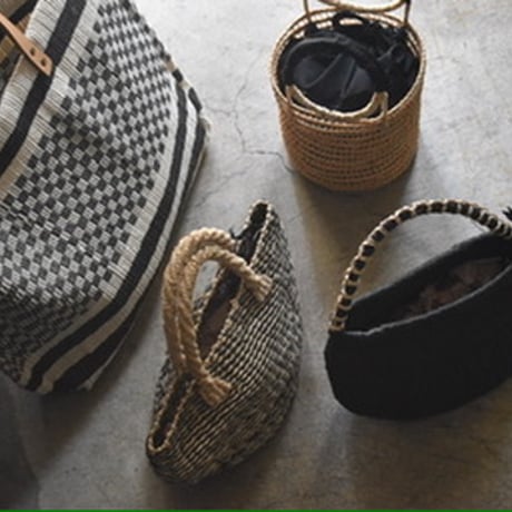 NESS CRAFT アバカ　ワンハンドルバッグ