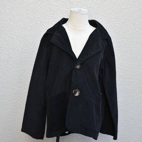 tita  コーデュロイジャケット クロ 120 kids