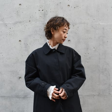 Hands of creation オーガニックコットンナイロンツイルCO撥水ステンカラーコート