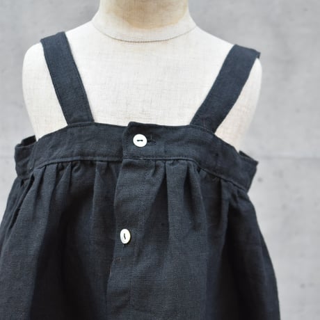 tita リネンロングエプロンワンピース  kids