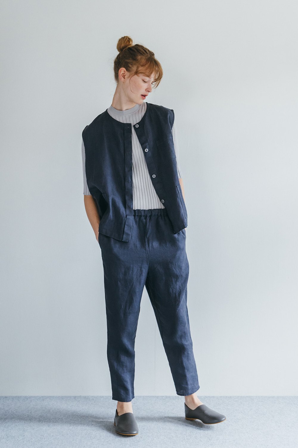 fog linen work ロビン パンツ ブラック 楽天市場】fog linen work(フォグリネンワーク)ロビンパンツ