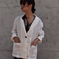 asabito リネンジャケット