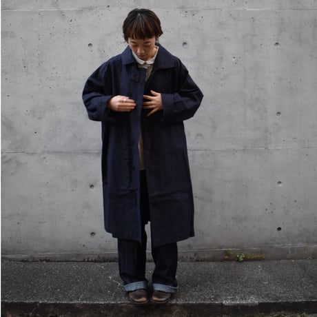 sisam オーガニックコットンキャンバスコート
