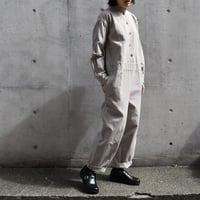 tita スタンドカラーワークジャンプスーツ