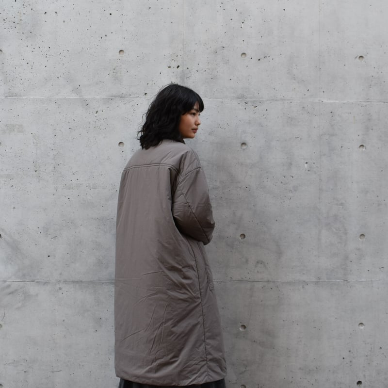 TISSU ナイロンキルティングステンコート | pivoine