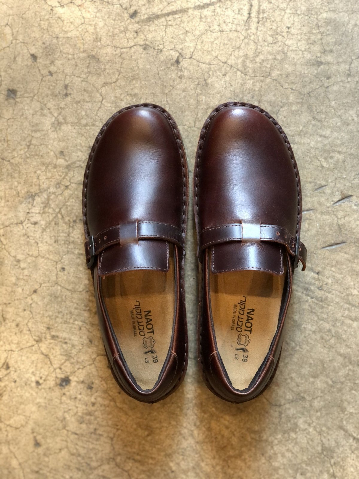 NAOT PISAC buffalo leather | pivoine