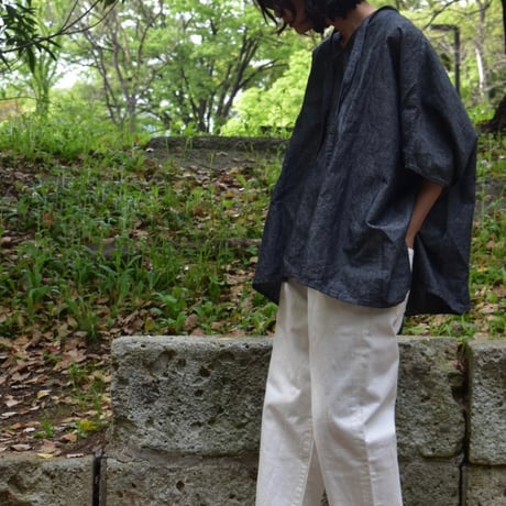 tita タンガリーリボンタイプルオーバー