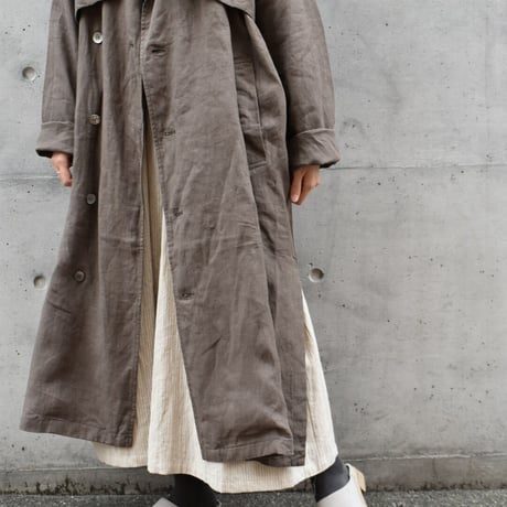 TISSU High Density エフォートレス トレンチコート