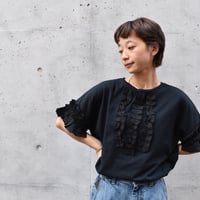 SEVEN コットン クラシック天竺 フリル Tシャツ