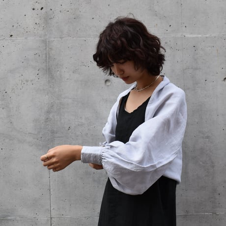 asabito リネンカフスボレロ