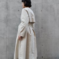 tita ハード天日ワッシャークルーネックコート