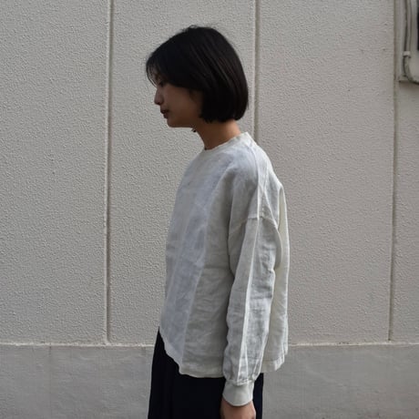 LAITERIE リユールリネンリブプルオーバー